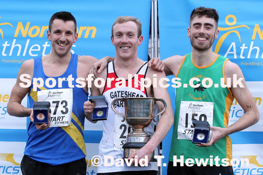 Senior mens Northern Cross Country Champs., Camp Hill Estate, Kirklington.  Photo: David T. Hewitson/Sports for All Pics